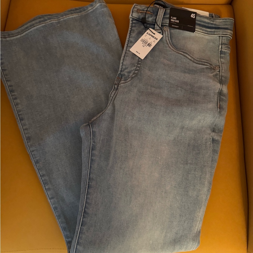 Express Flare high rise-Supersoft Size 4S